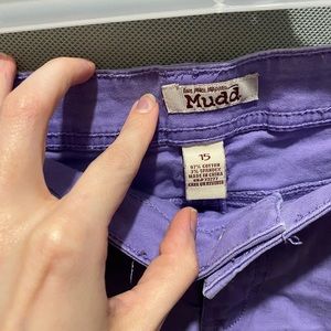 🟢 Mudd Junior’s Shorts Lavender Purple